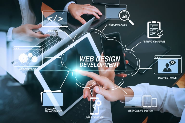 Construction company website